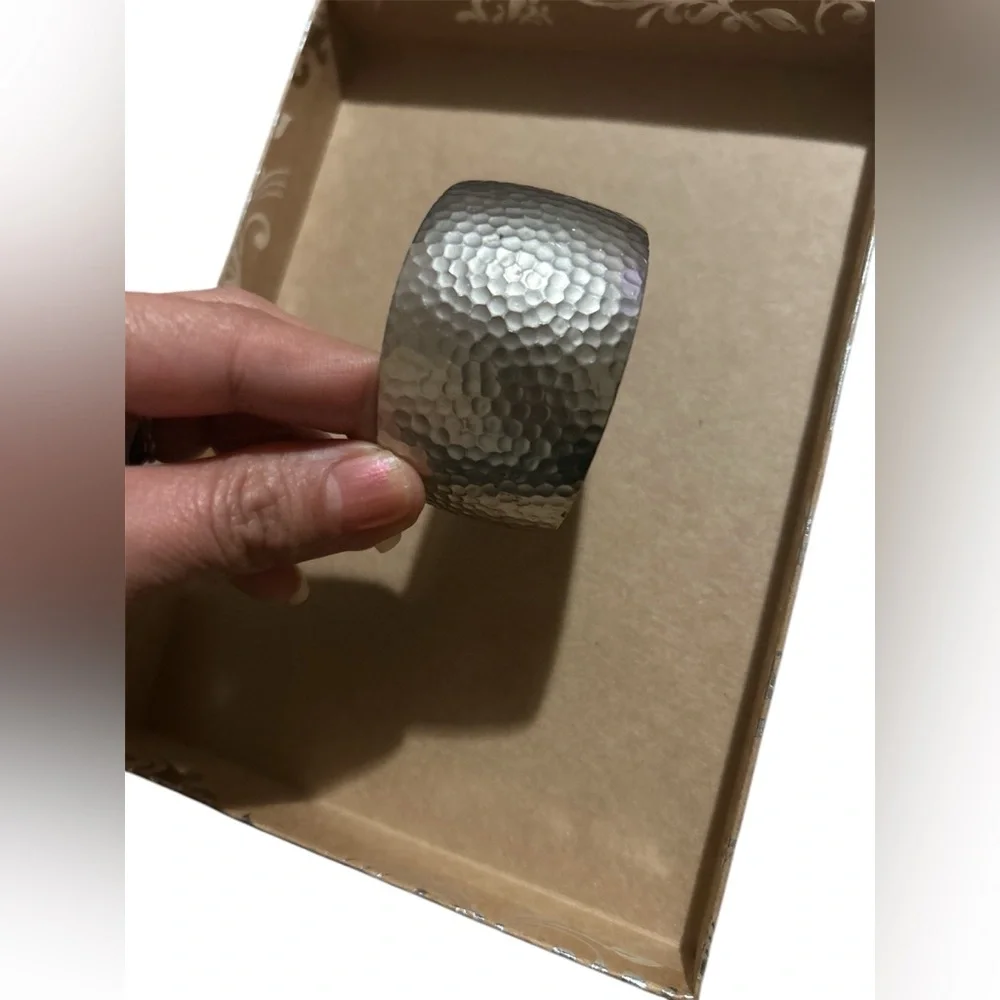 Vintage Silver Wearable Tech Bracelet